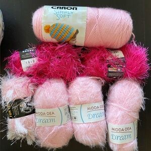 Pink Yarn Bundle